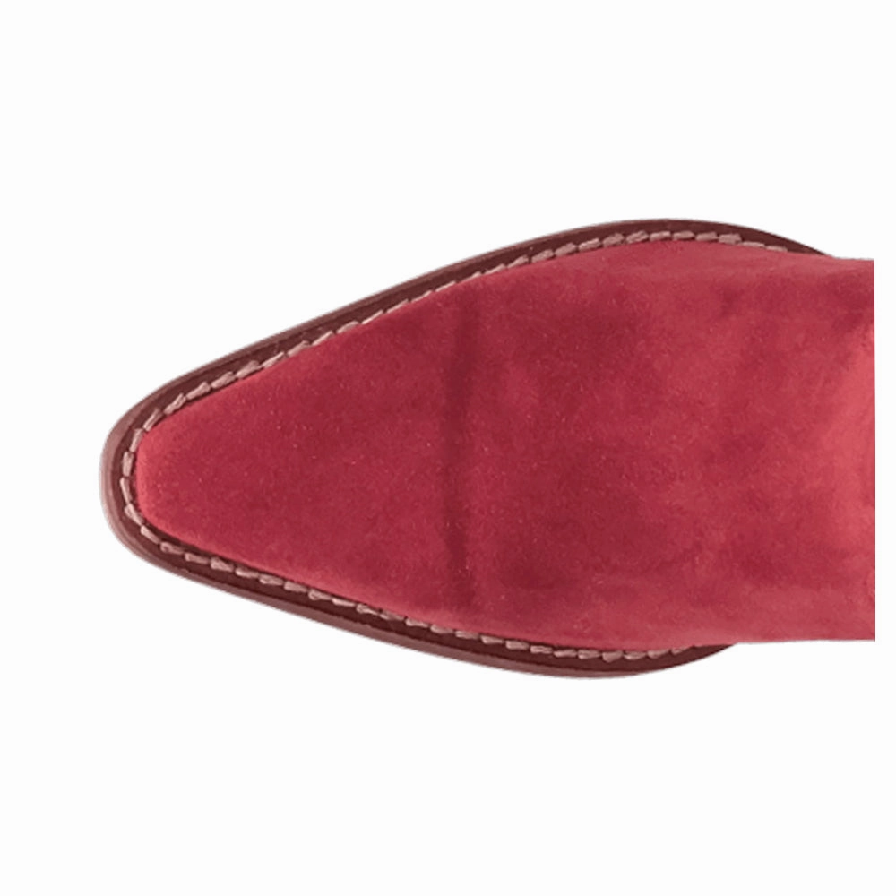 Twister Fringe Snip Toe Cowboy Boots Crisp Finish