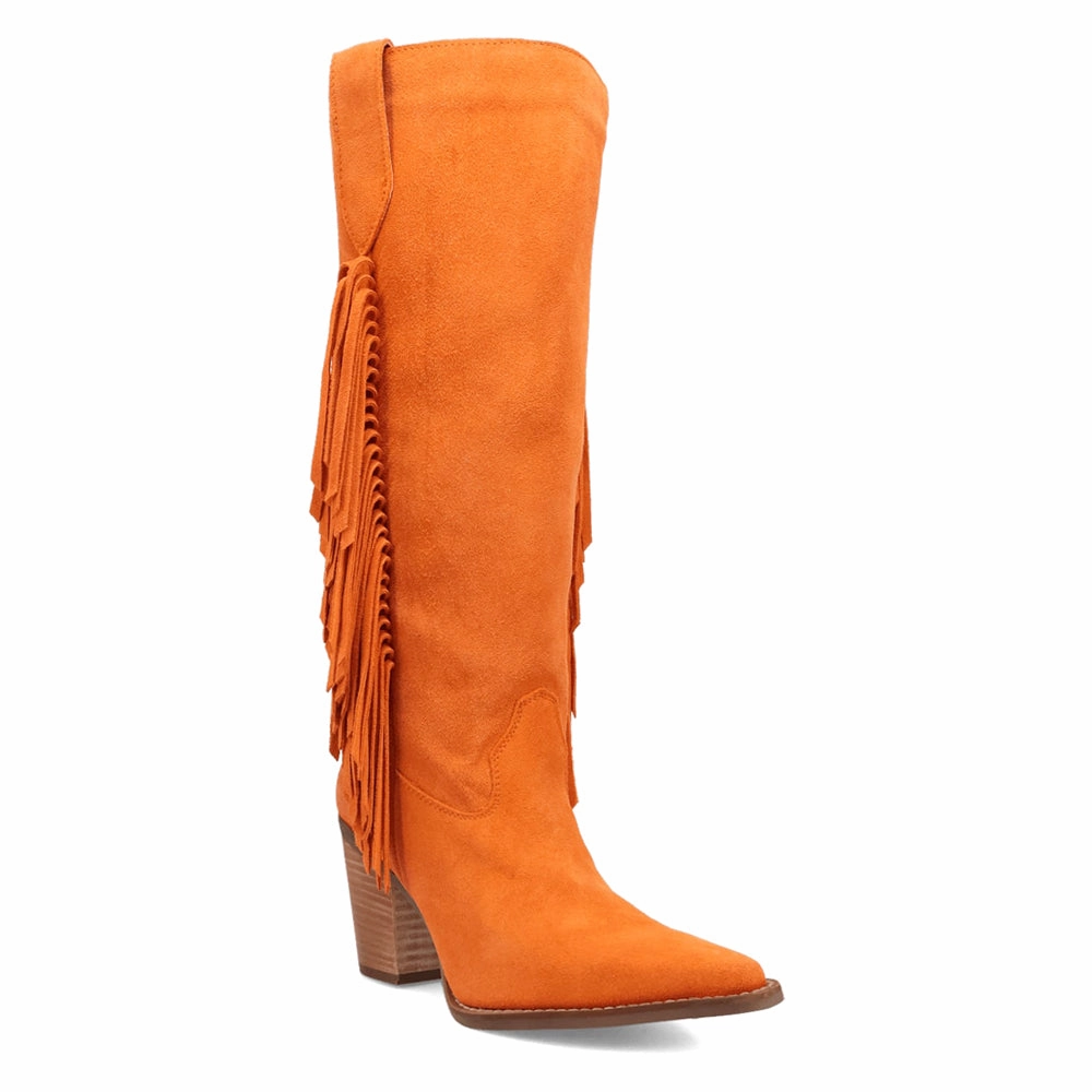 Zip   Up Design All-Purpose Twister Fringe Snip Toe Cowboy Boots