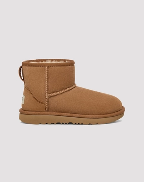 UGG Classic Mini II Preschool Girls' "Chestnut" Boot Torsional Stability Outdoor Chore