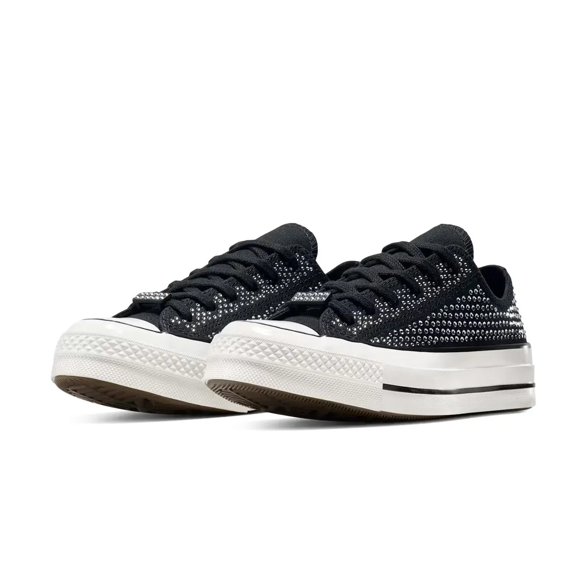 Anti Slip Tread Nice   Swarovski Chuck 70 Low 'Black'