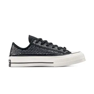 Ultra-soft wear Sculpted cushioning   Swarovski Chuck 70 Low 'Black'