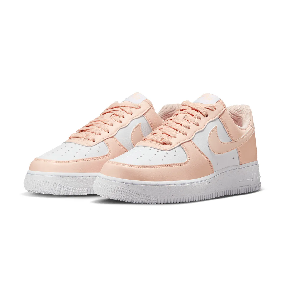 Fashion-forward materials Premium Knit Fabric Wmns Air Force 1 '07 NN 'White Guava Ice'