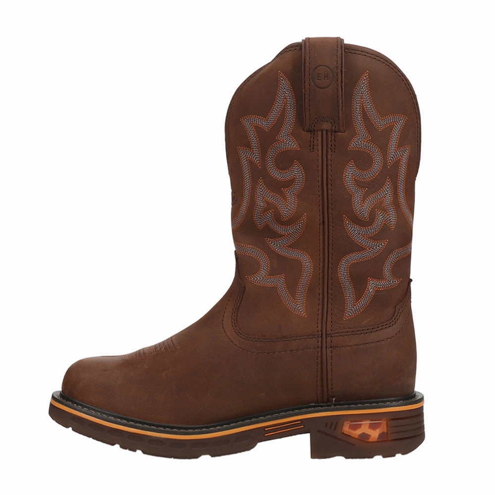 Resistor 11 Inch Waterproof Nano Composite Toe Work Boots Breathable Lining roughest