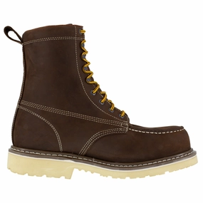 student Solidifier 8 Inch Waterproof Composite Toe Work Boots