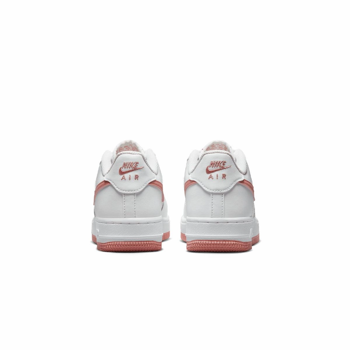 Kid's Air Force 1 'White Red Stardust' Impact Resistant Toe Anatomical Contour