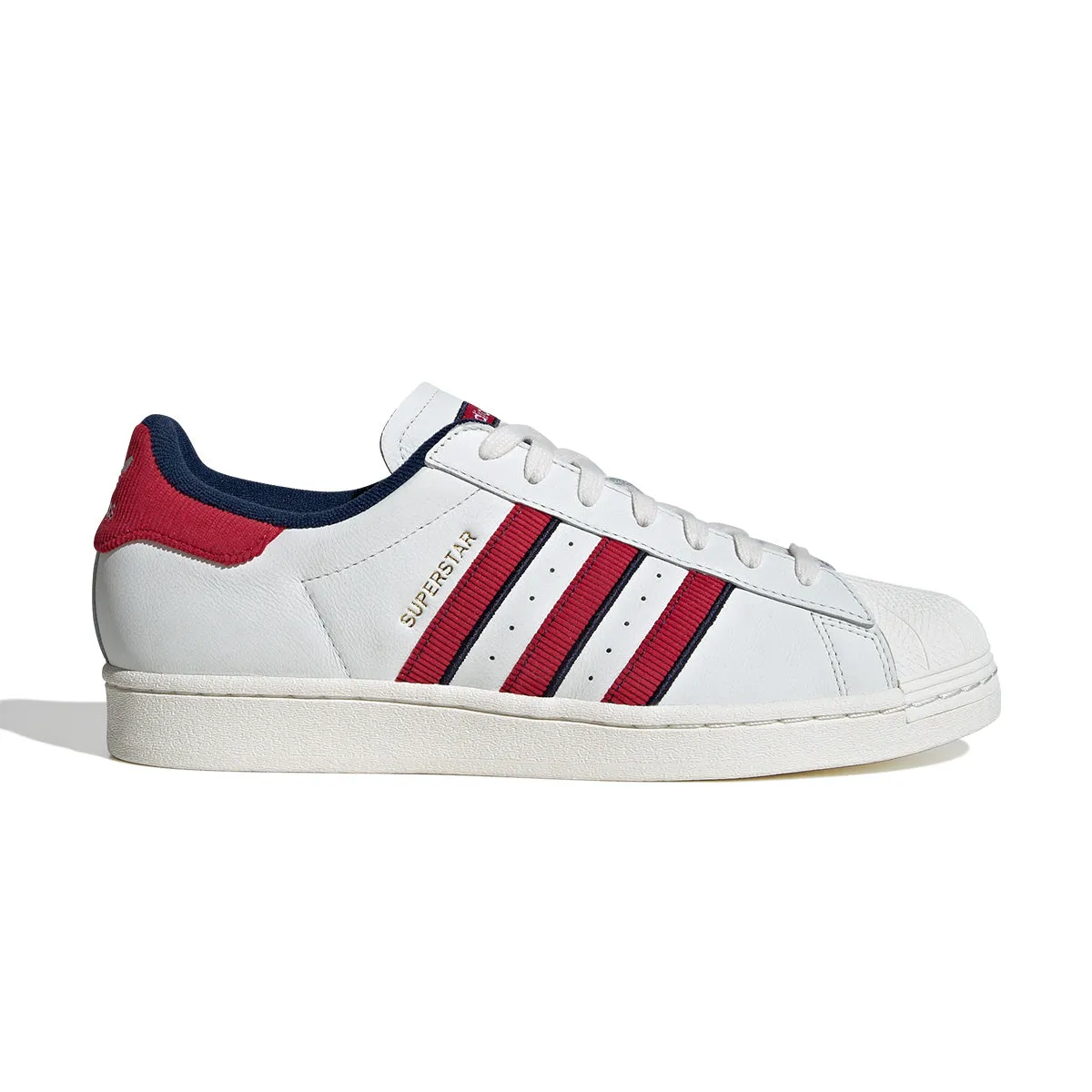 Performance Fit Superstar 'White Team Victory Red Night Indigo'