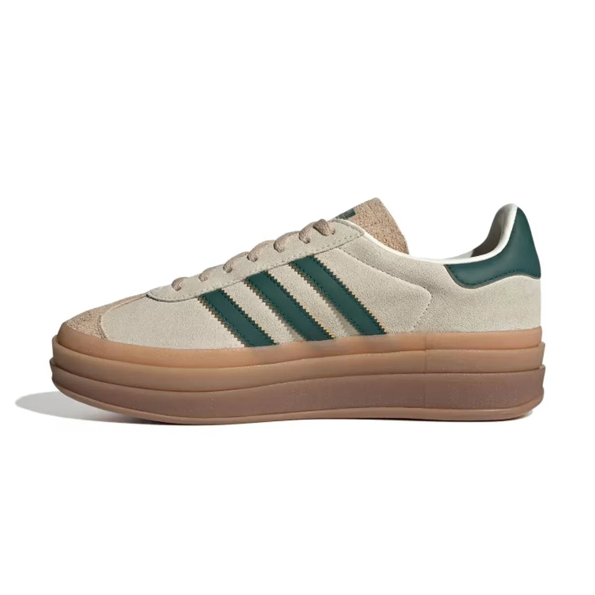 Pressure Dispersing Design Wmns Gazelle Bold 'Cream White Collegiate Green'