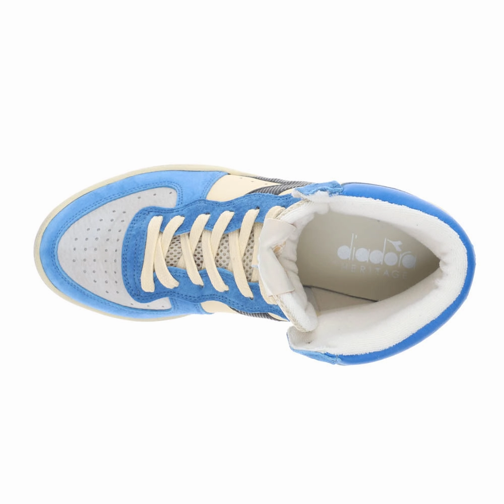 Mi Basket Podio Italia High Top Sneakers Rubberized Traction performer - style