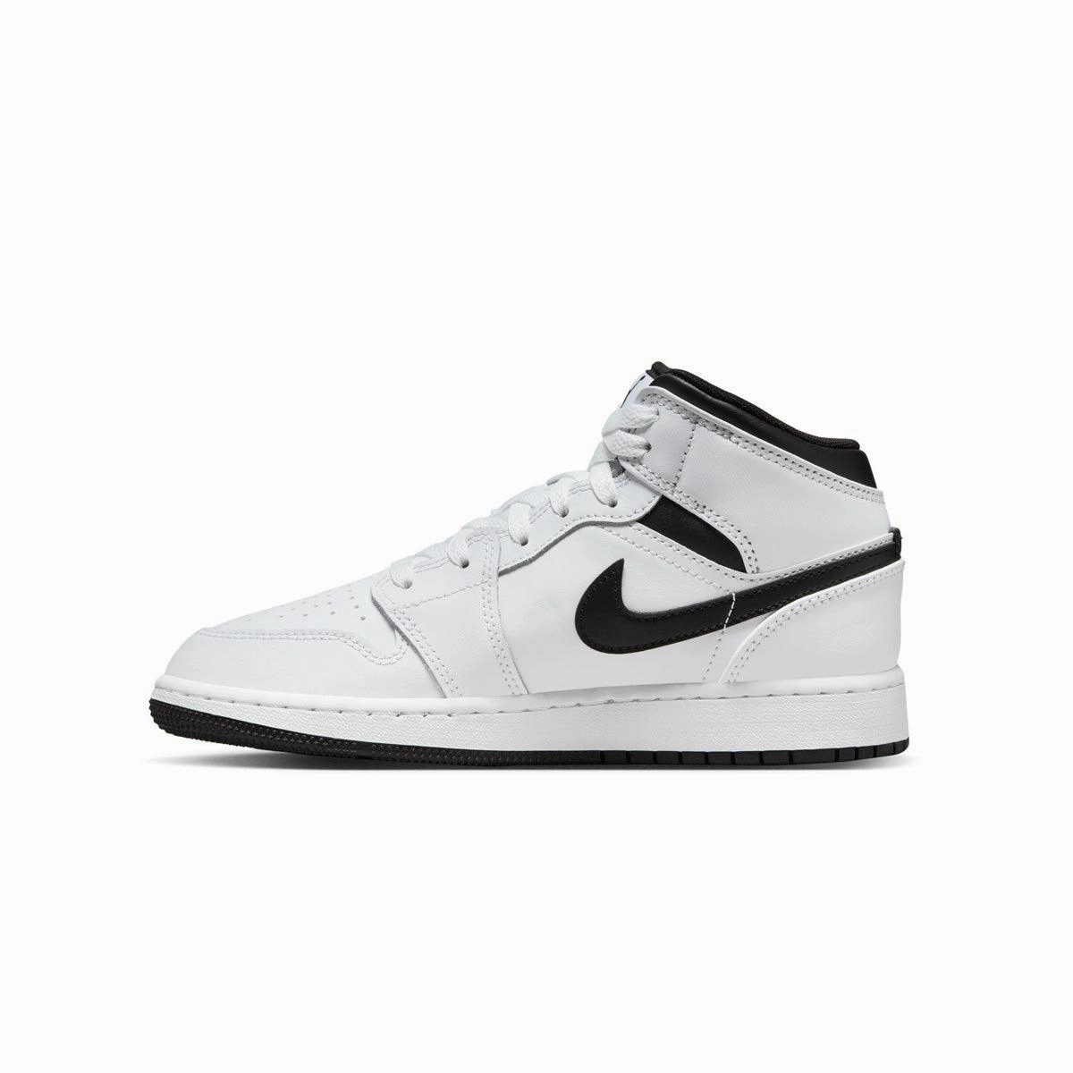 Kids Air Jordan 1 Mid 'White' Vibration Reduction