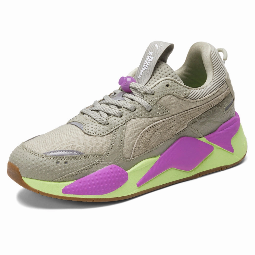 Ron Funches X RS-X Lace Up Sneakers Layered silhouette tennis players' agility