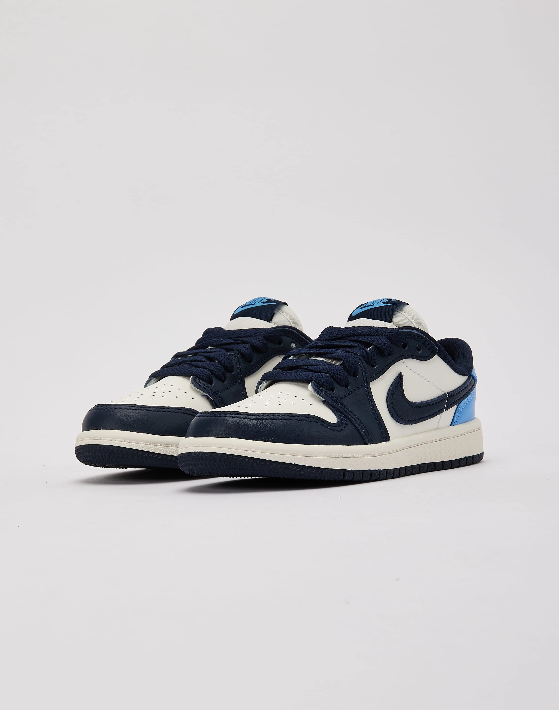 Jordan Air Jordan 1 Retro Low OG 'Obsidian' Pre-School Reliable Performance
