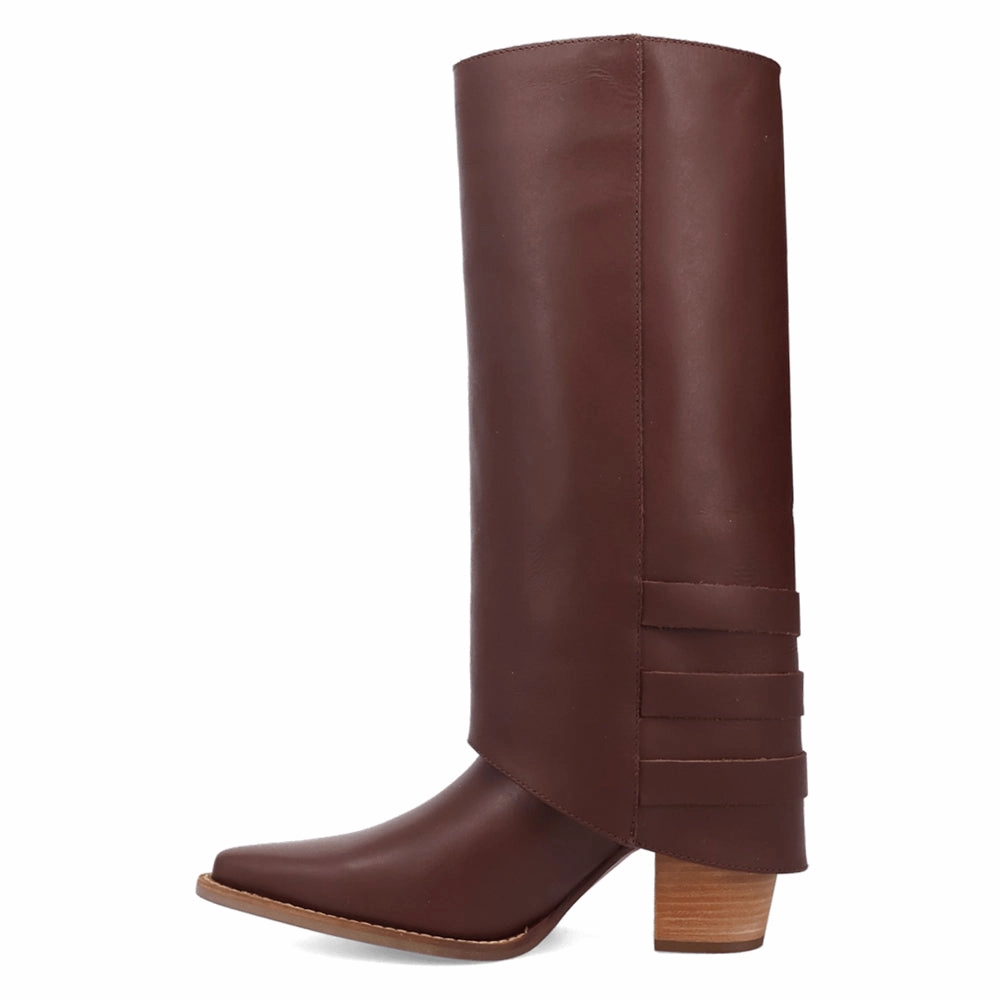 Urban Cowgirl Snip Toe Cowboy Boots Adjustable Fastening Minimal Design