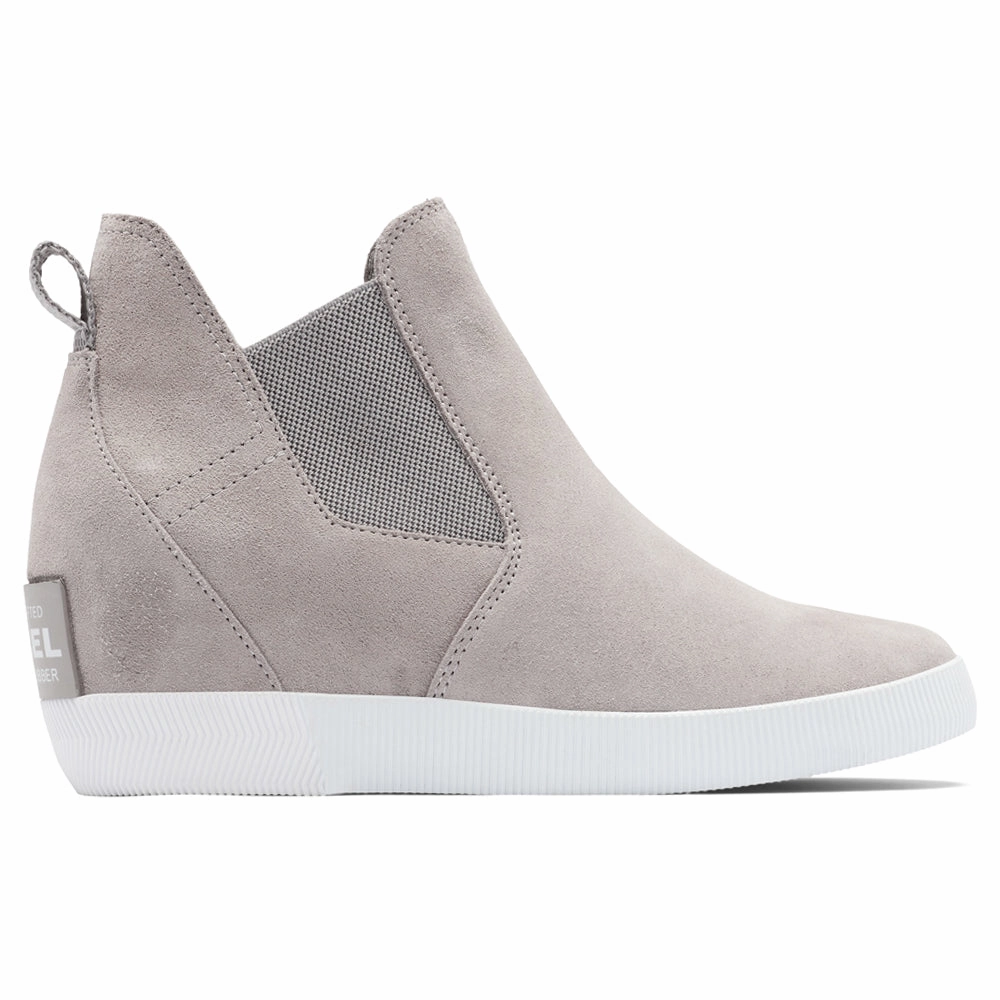 Out N About Slip-On Wedge Booties Rainy Day Korean Trend