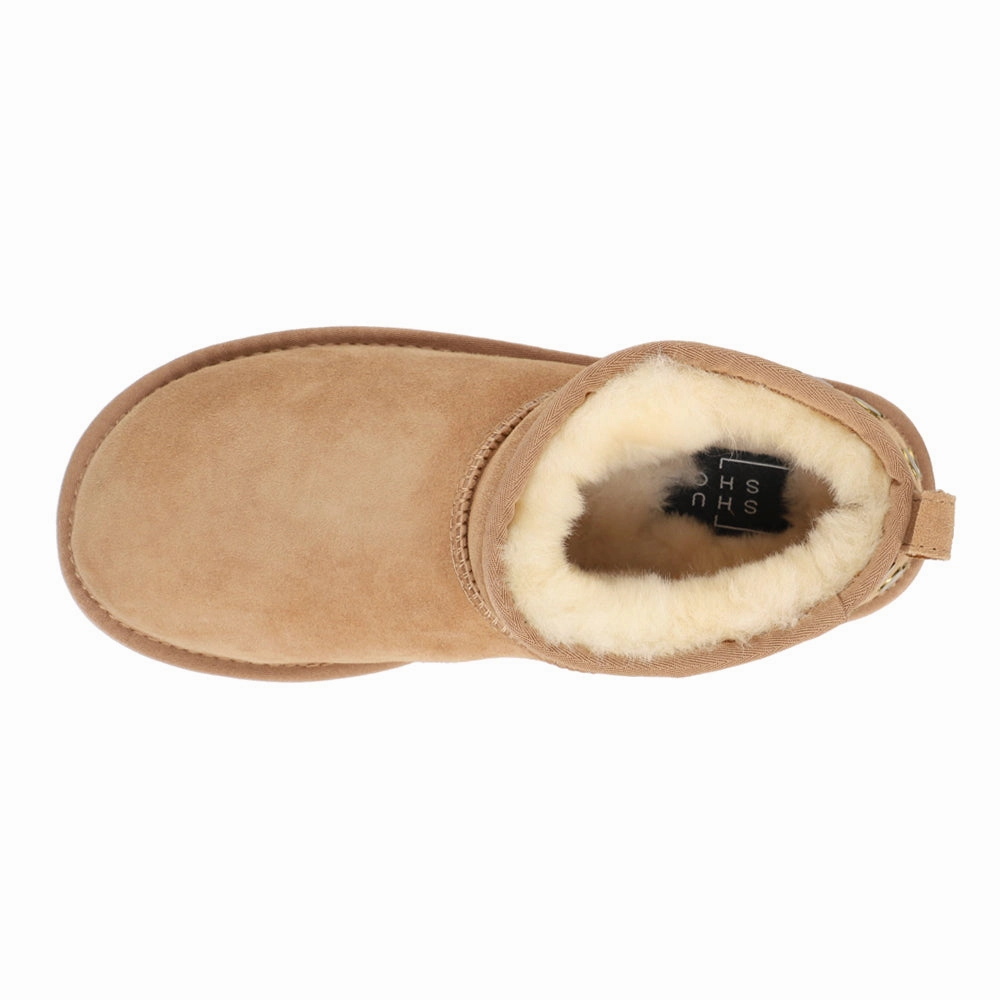 Valerie Slip On Studded Pull On Booties Outdoor Use Rugged Comfort