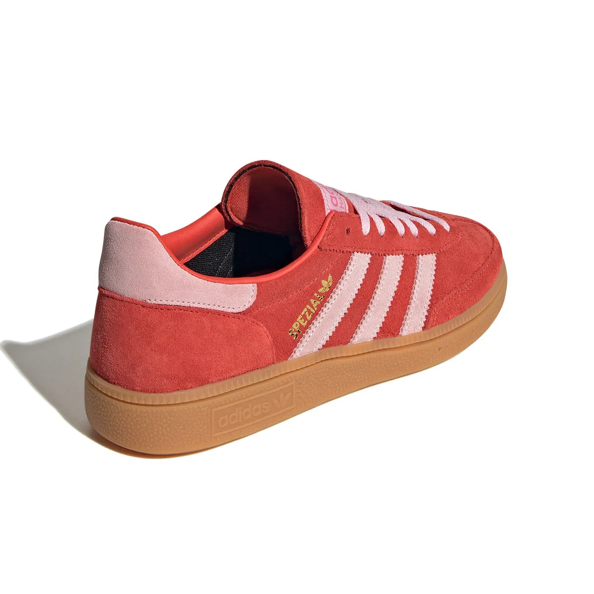 Supportive arch Soft-touch design Wmns Handball Spezial 'Bright Red Clear Pink'