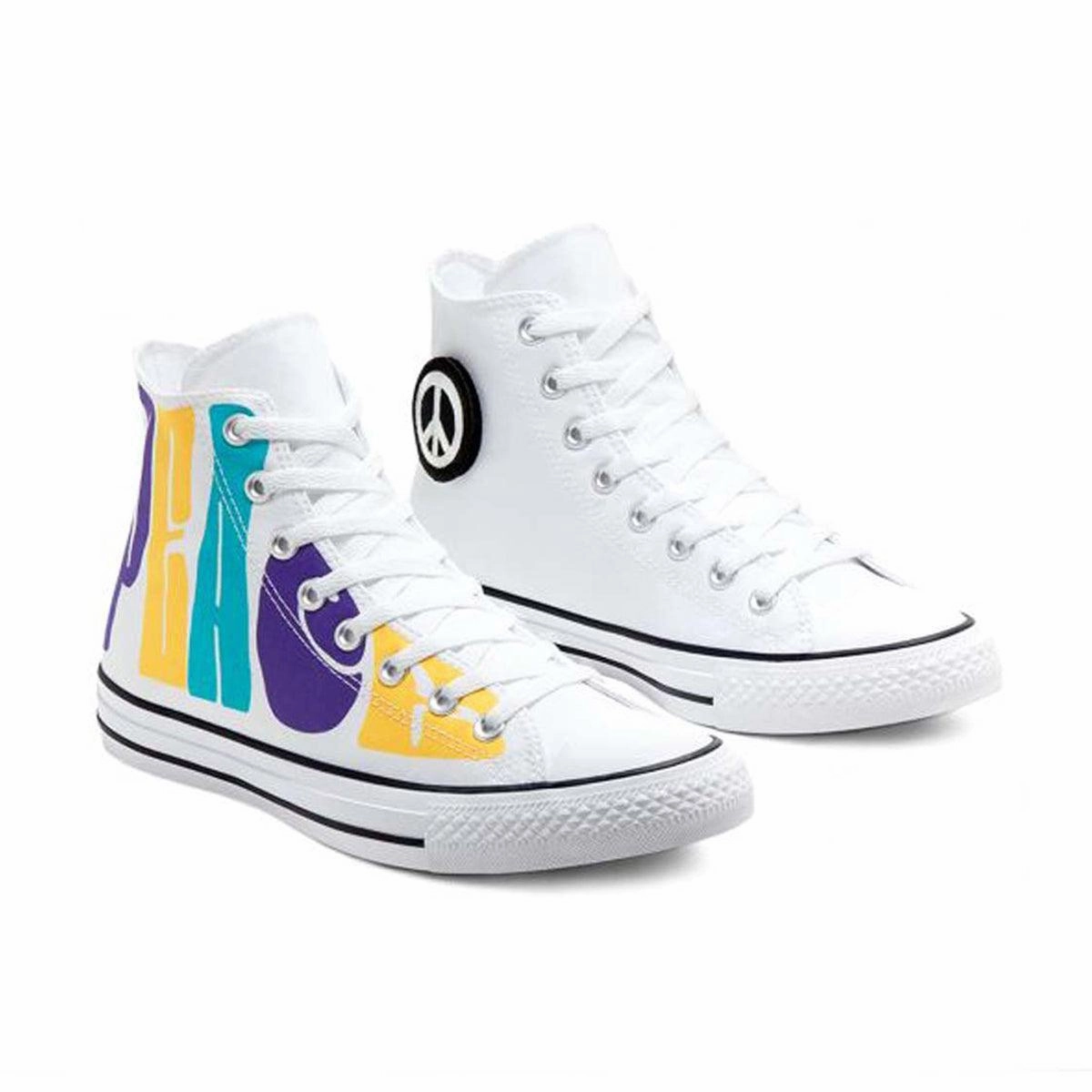 Chuck Taylor All Star Hi 'Empowered Peace' Office Wear Non Marking Sole