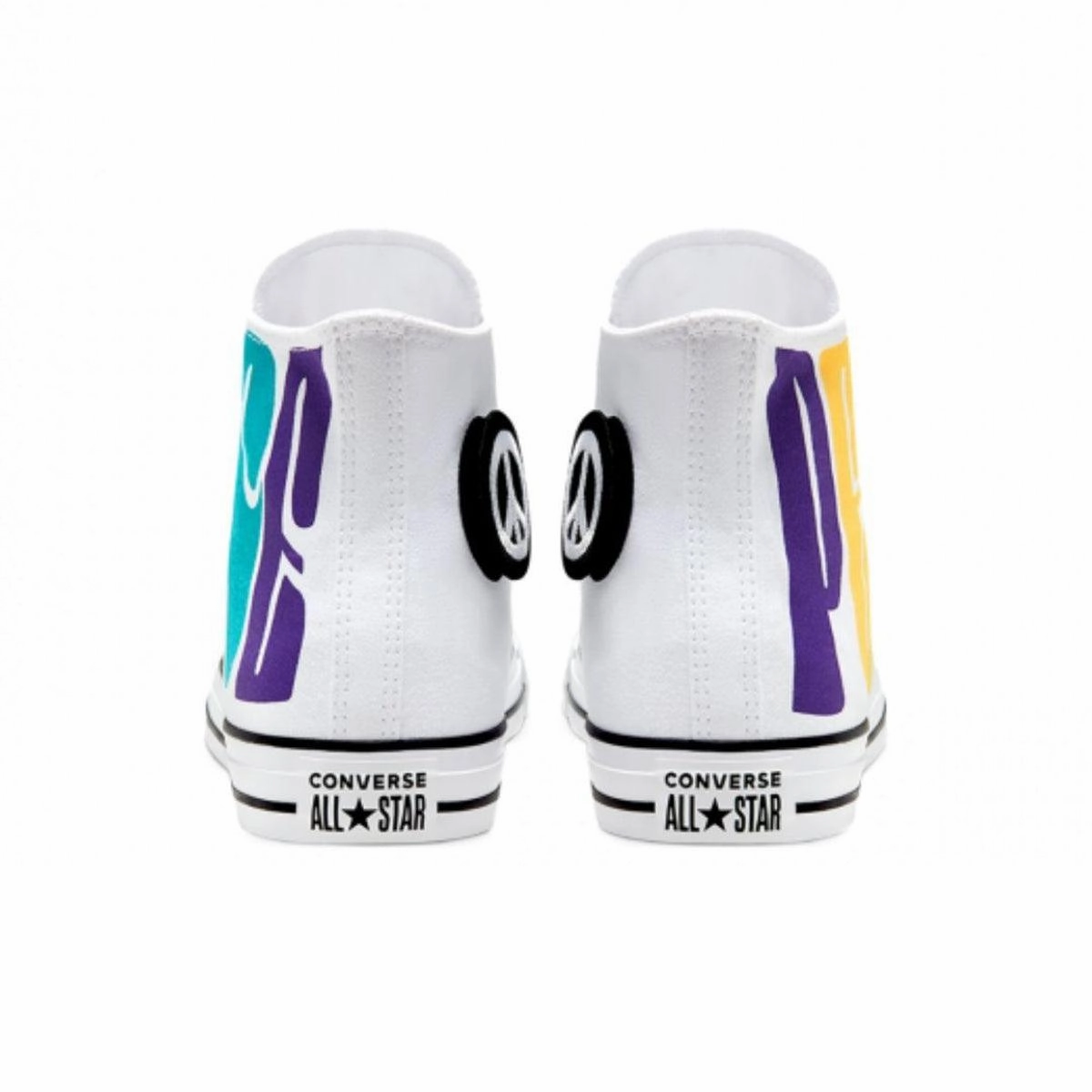 dancers' flexibility Chuck Taylor All Star Hi 'Empowered Peace'