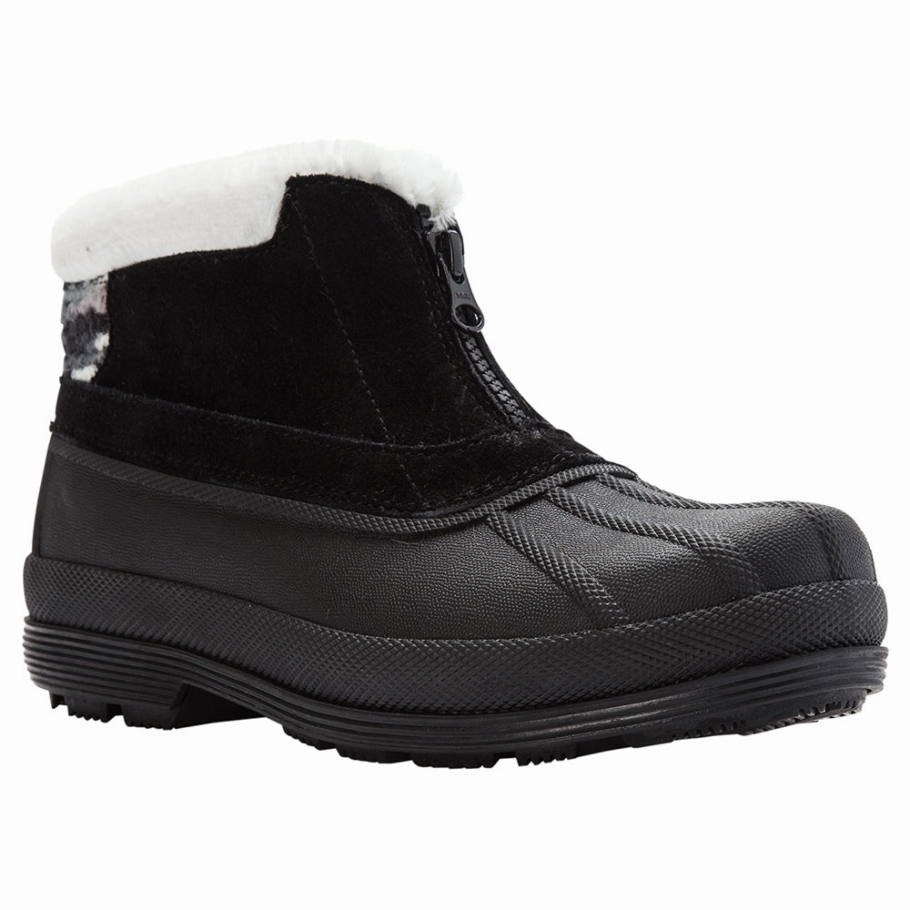 Memory Foam Footbed Lumi Ankle Zippered Snow Booties
