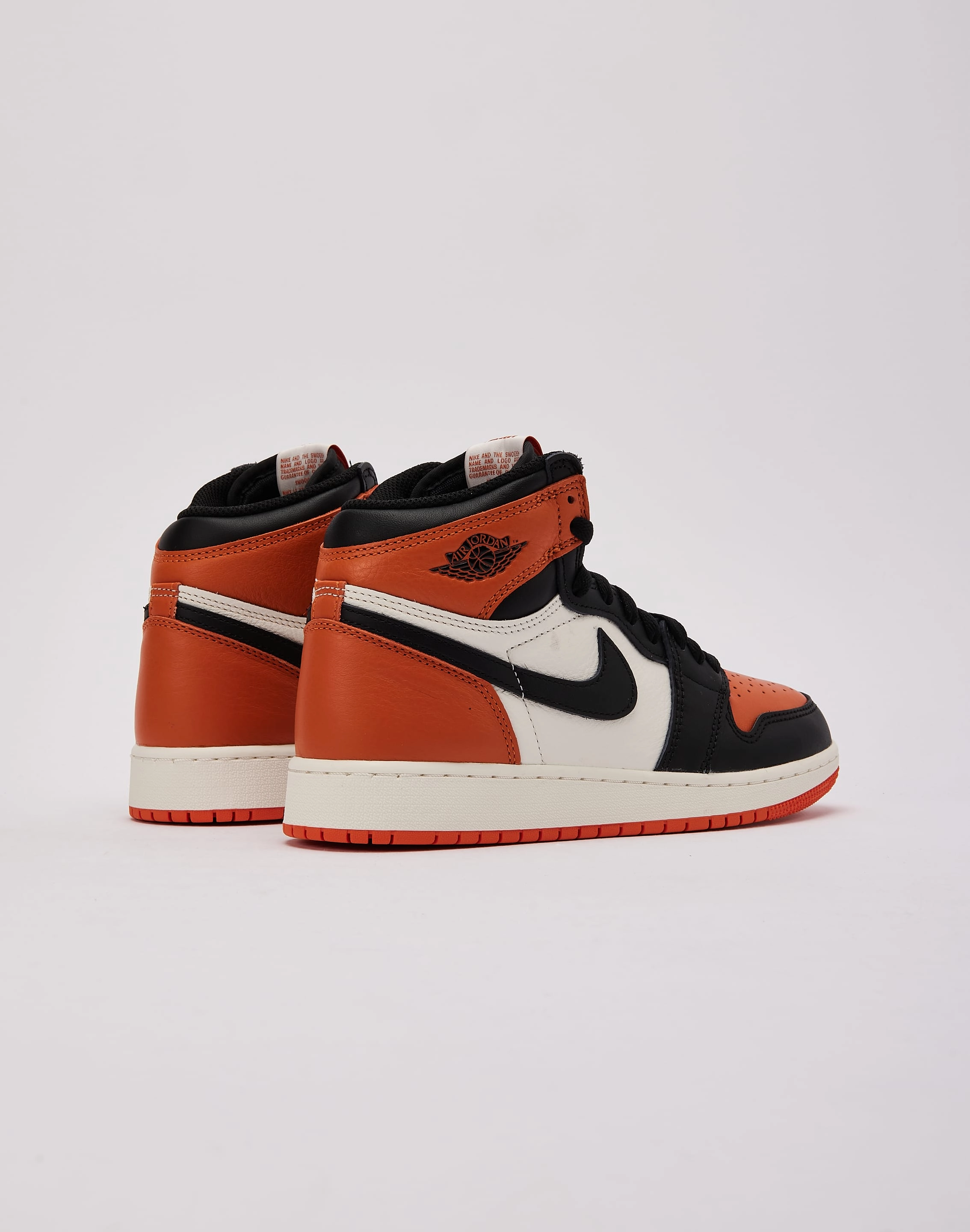 Jordan Air Jordan 1 Retro High OG 'Shattered Backboard' Grade-School Easy Support balance - maintenance - level