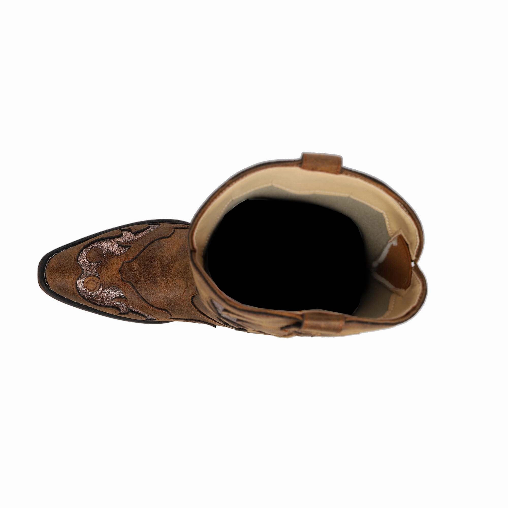 Workwear Style Riley Flextra Metallic Underlay Snip Toe Cowboy Boots