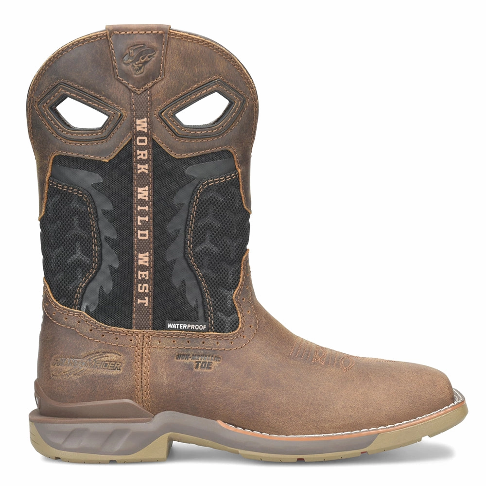 Zenon 11 inch Electrical Hazard Wide Square Composite Toe Work Boots anti - slip outsole