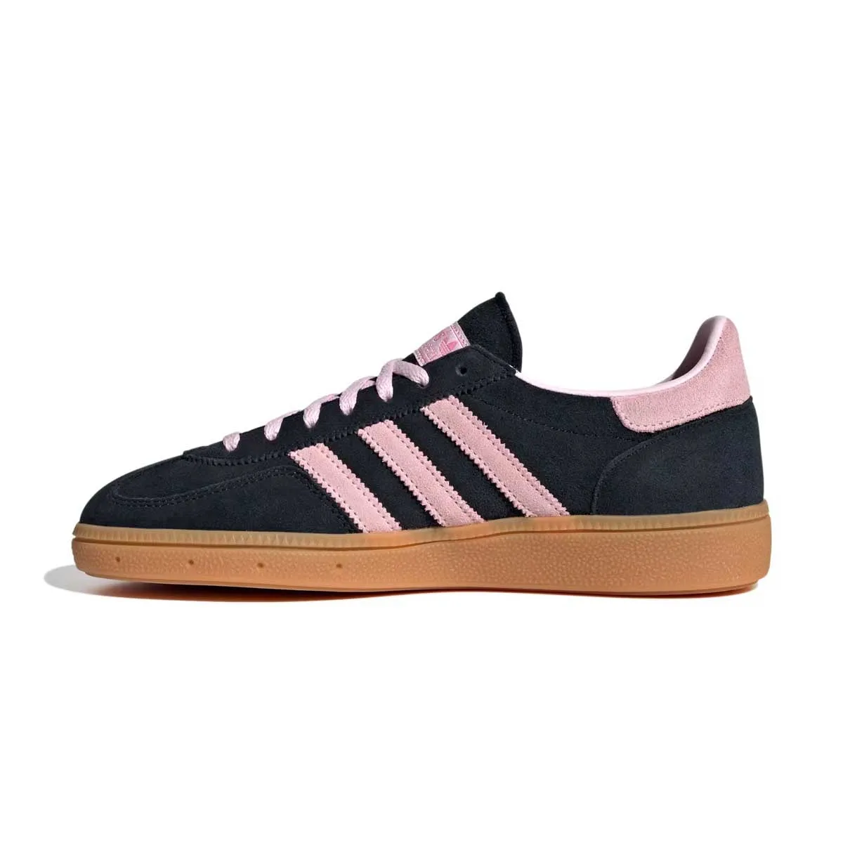 Wmns Handball Spezial 'Core Black Clear Pink' city dwellers' casual shoes Energy Return Heel Design