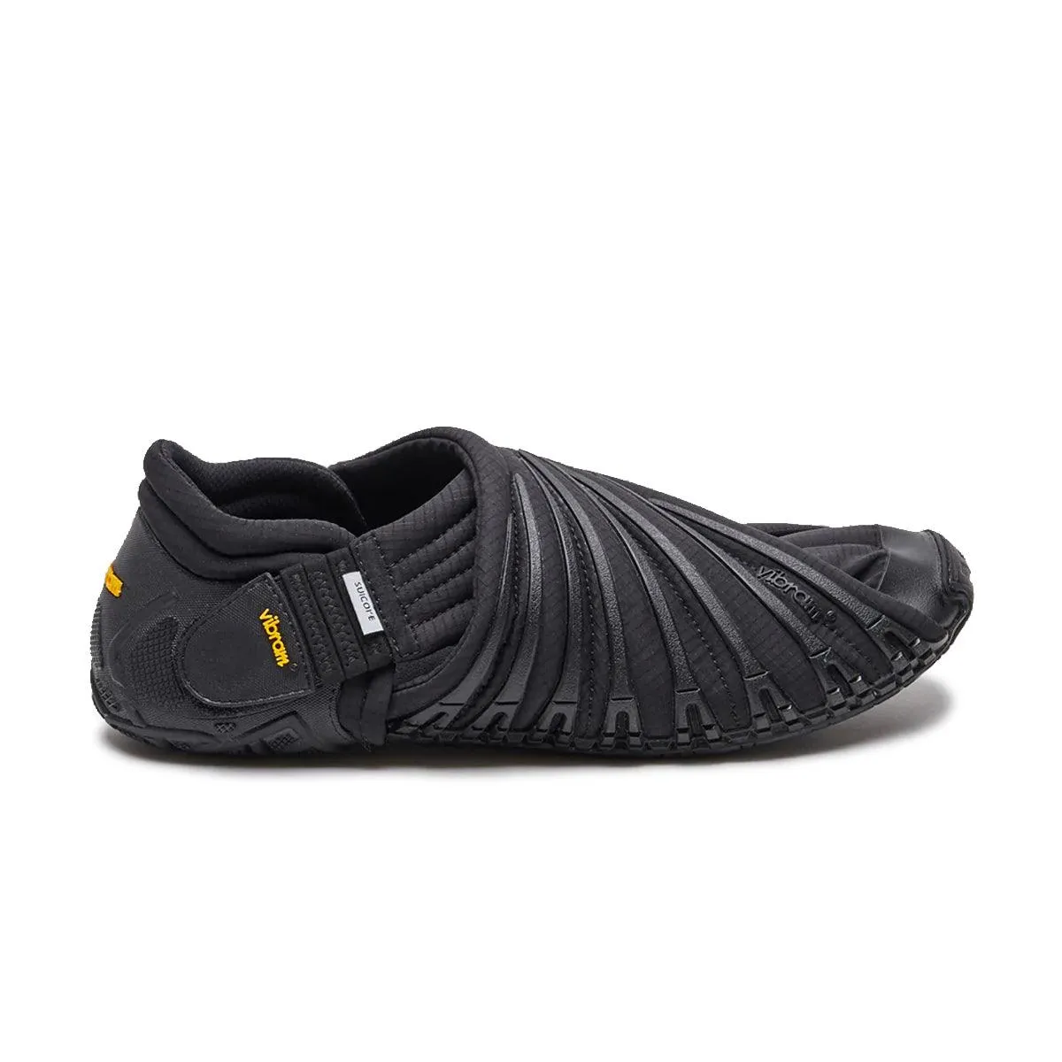 Reflective Safety Details Printed   Vibram FUROSHIKI Futon Low 'Black'
