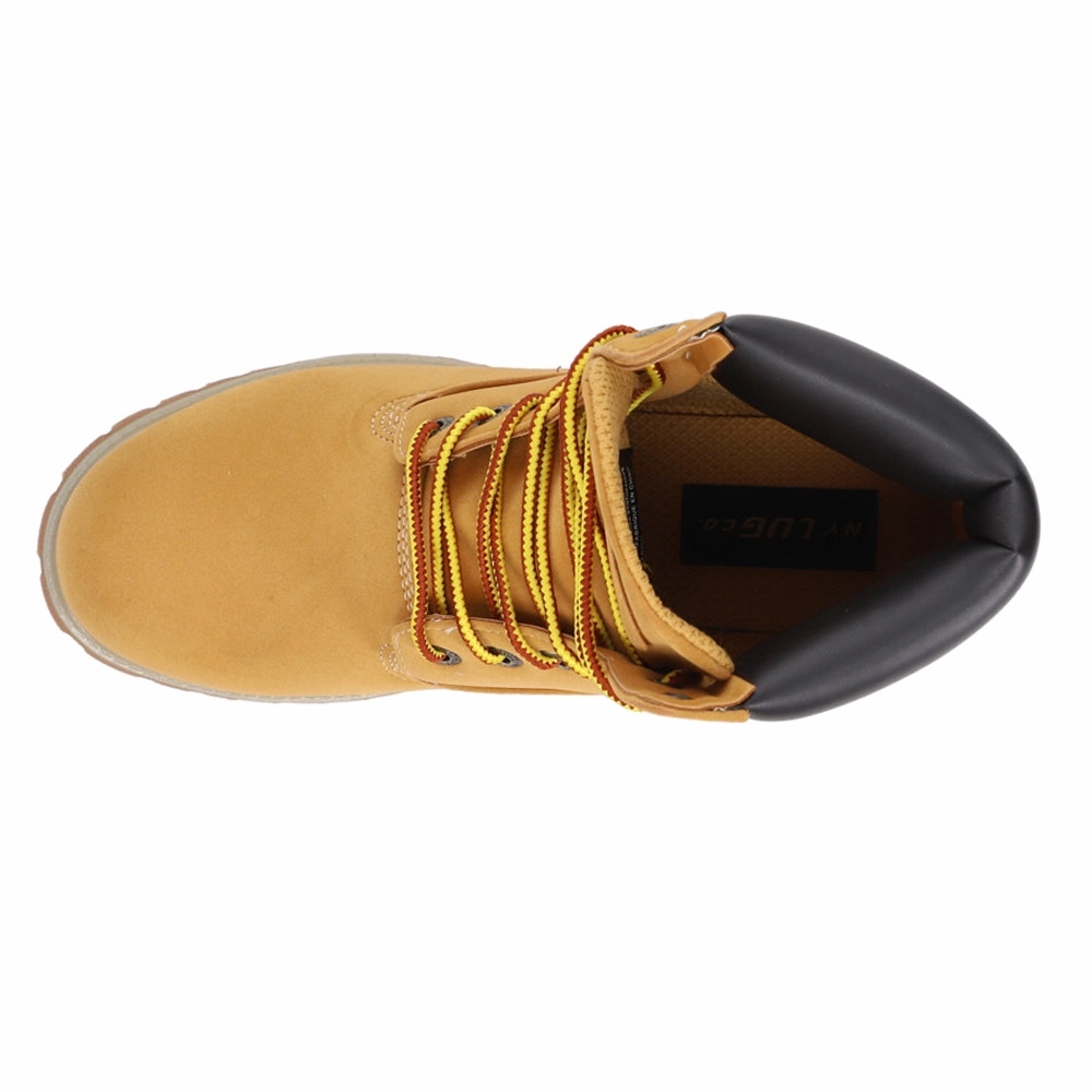 Convoy 6 Inch Round Toe Lace Up Boots Multi Density Foam