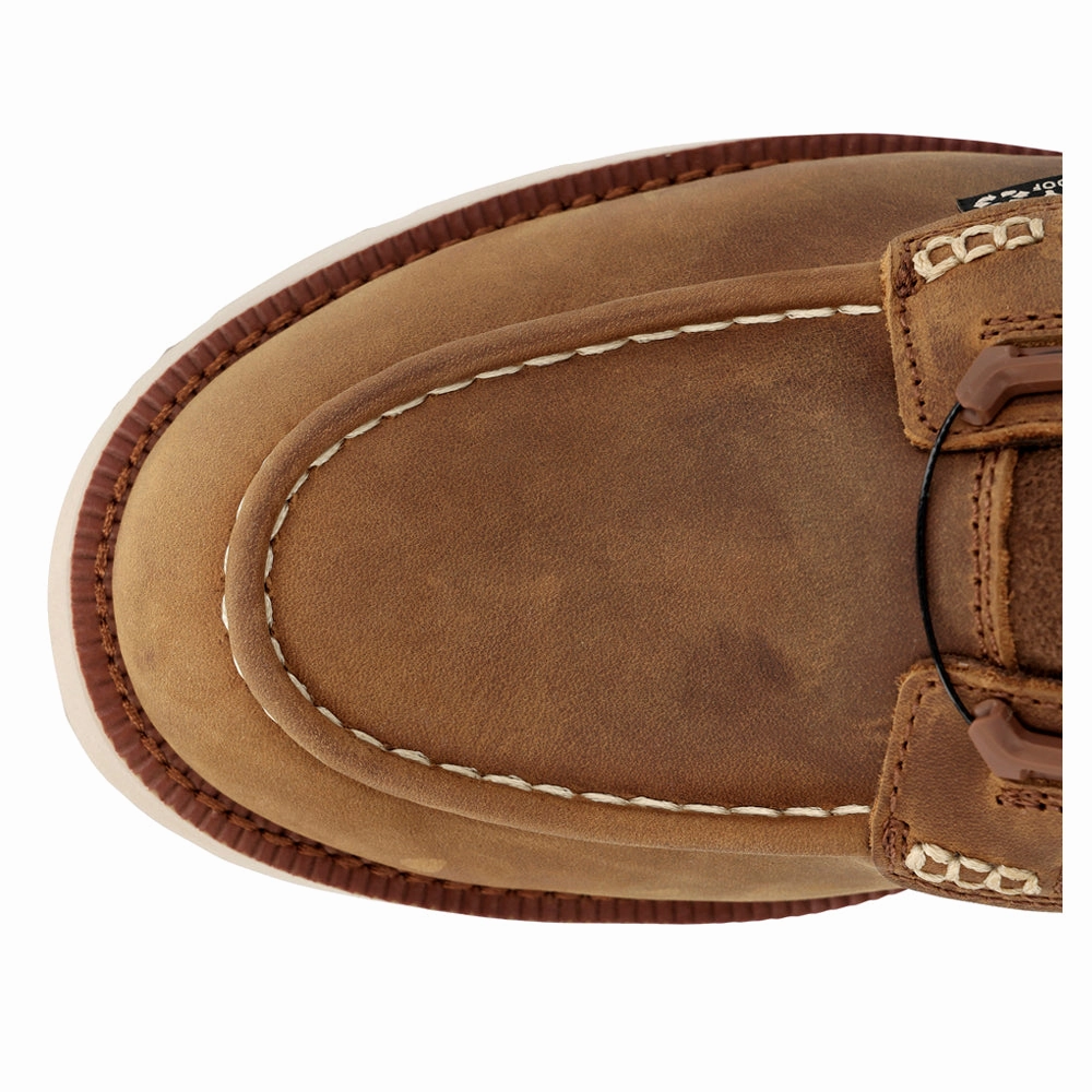 All Day Support System Motion Control Feature Monocrepe Wedge Soft Toe Boa Lace Up Boots