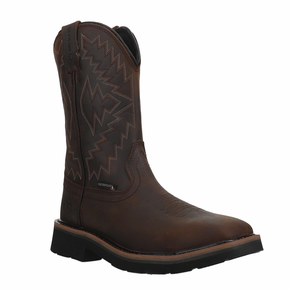 Rancher Arrow 14 Inch Waterproof Steel Toe Work Boots Cushioning Air Pockets