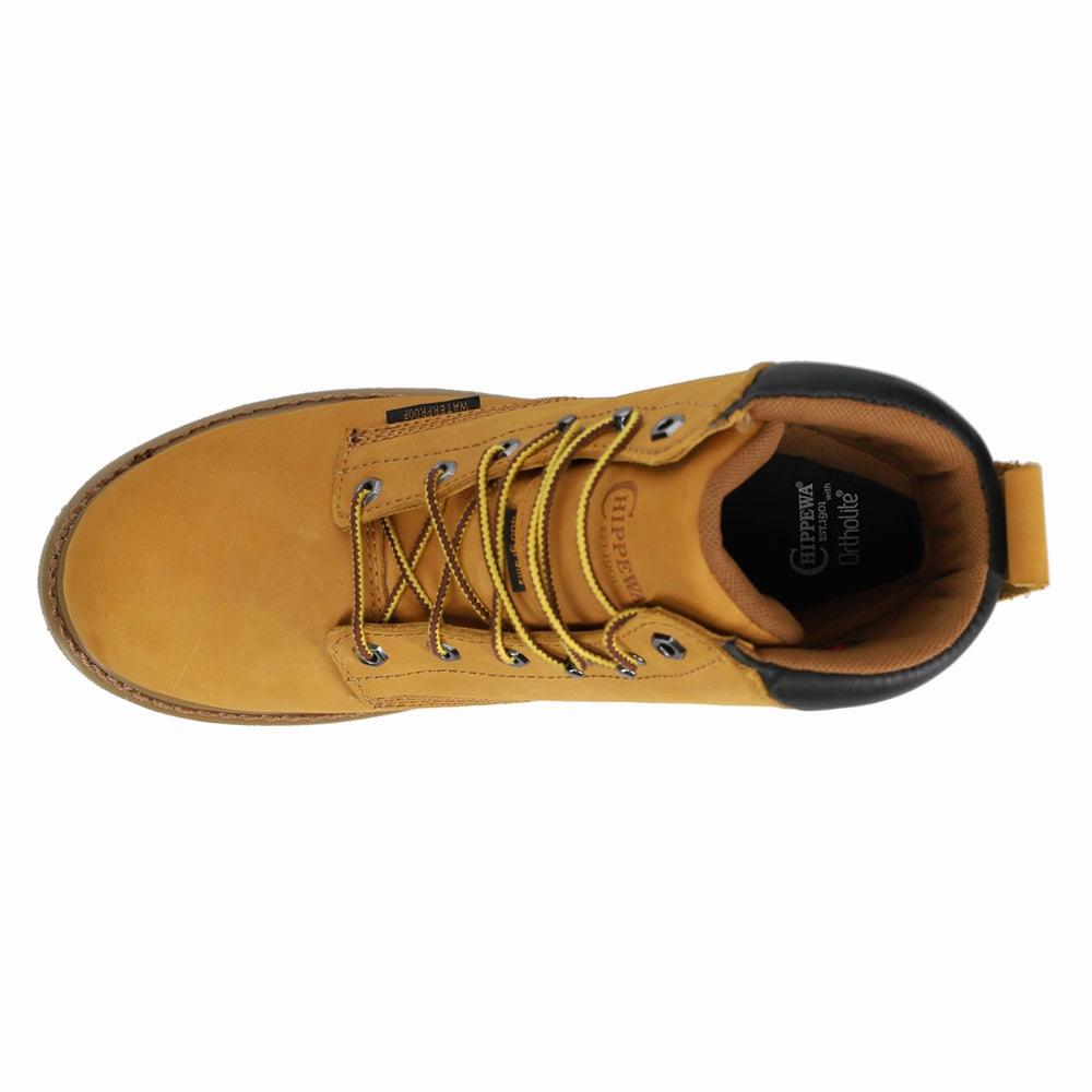 Quick Drying Lining texture - type Northbound 6 Inch Waterproof Insulated Lace Up Work Boots