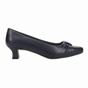 Waive Square Toe Kitten Heel Pumps Classic Urban