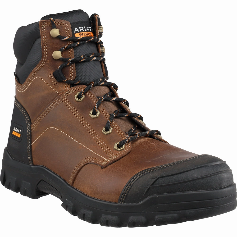 Treadfast 6 Inch Electrical Steel Toe Work Boots Minimalist Footprint
