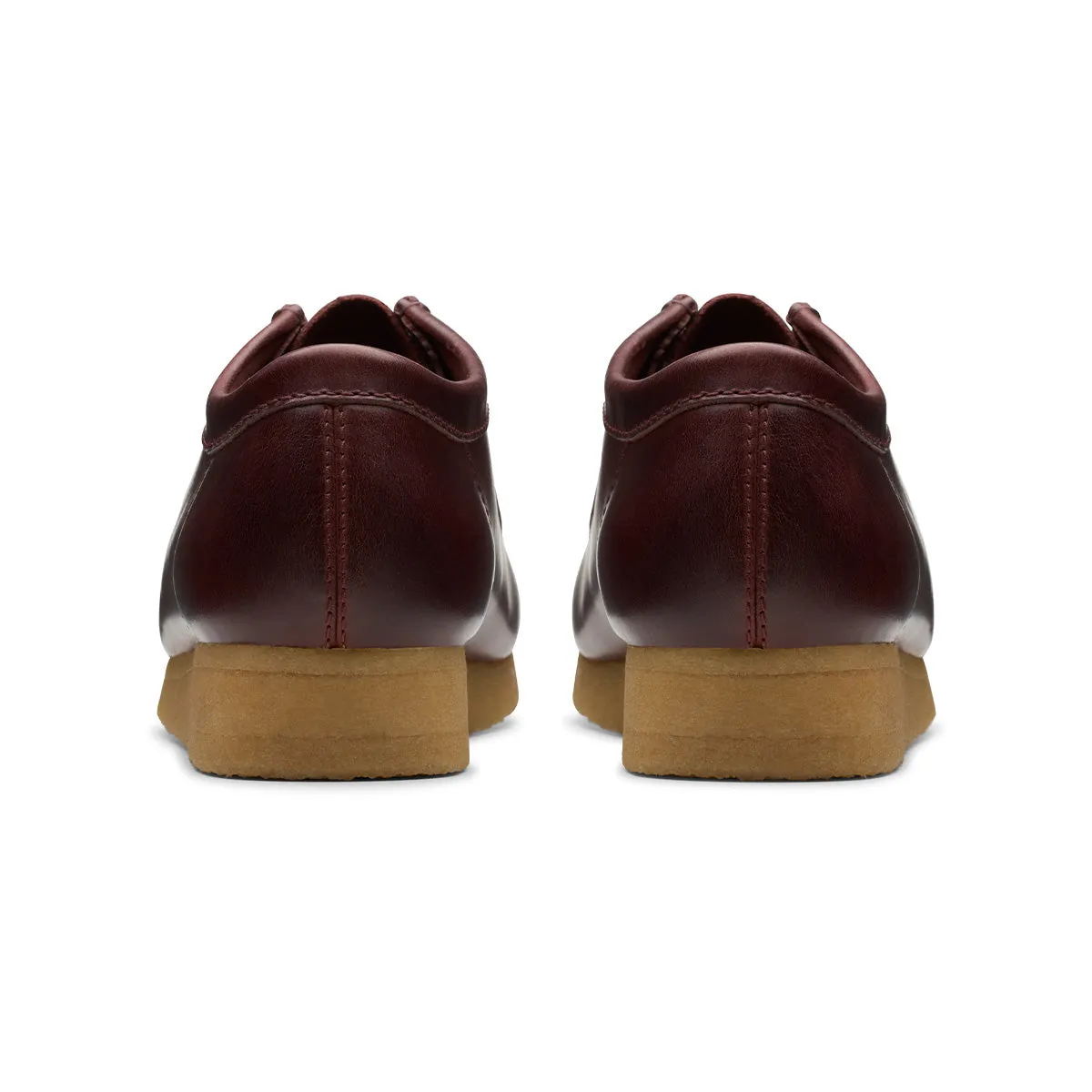 Wallabee 'Deep Red' Rubberized Tread Slip-resistant durability