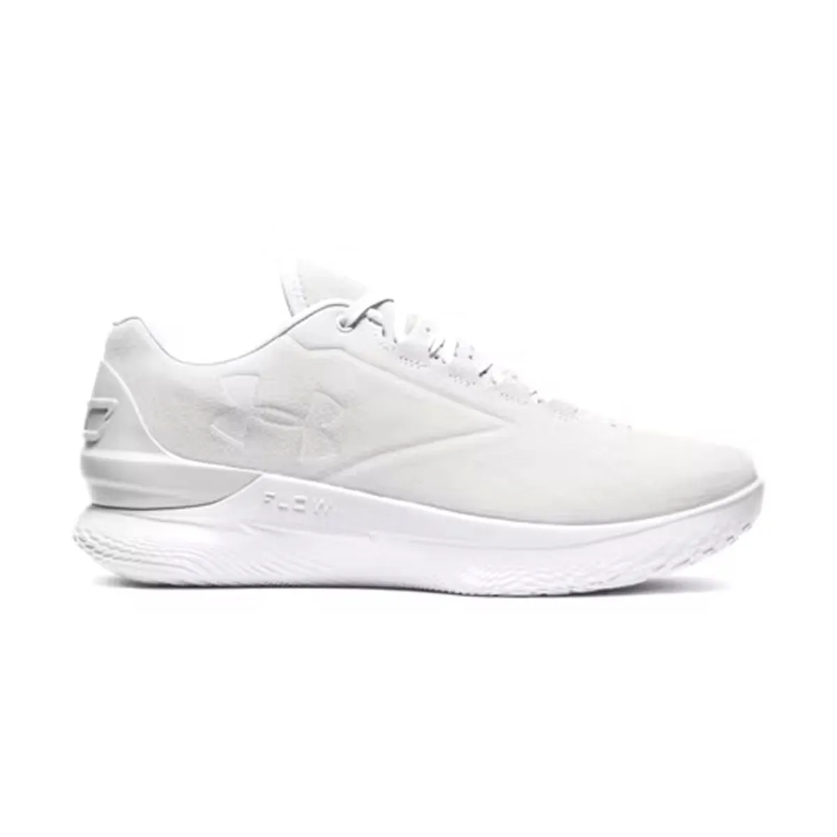 Curry 1 Low Flotro Lux 'Halo Gray' Secure Fastening Mechanism