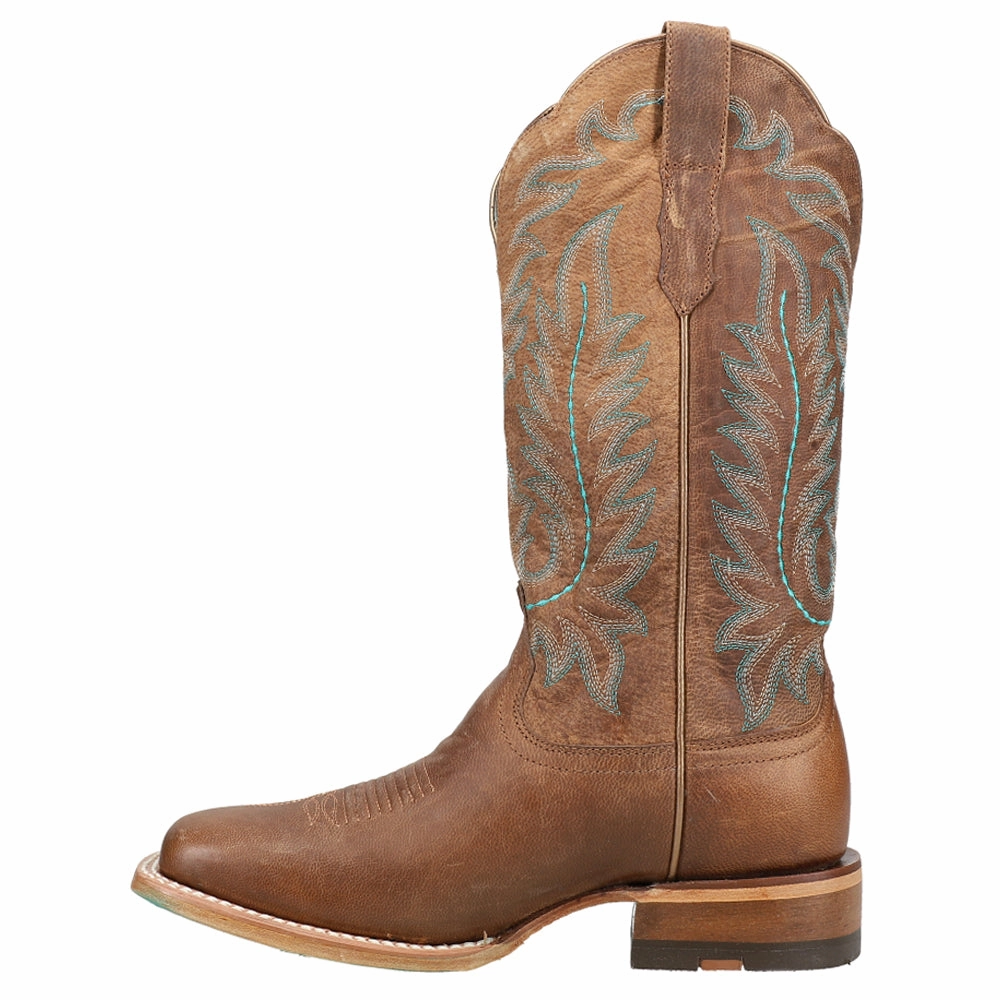 Frontier Tilly Embroidered Square Toe Cowboy Boots All Season Durable Fit