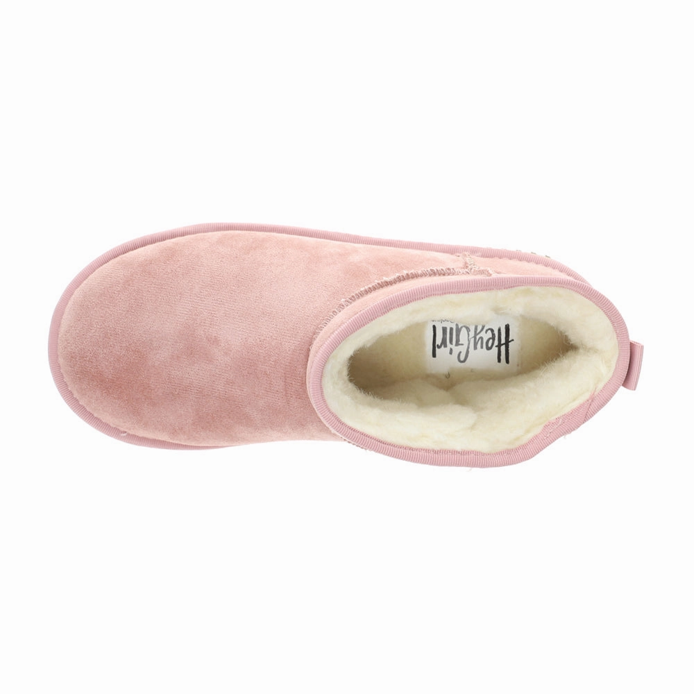 Ventilated Wild Edge Room Service Round Toe Pull On Platform Booties