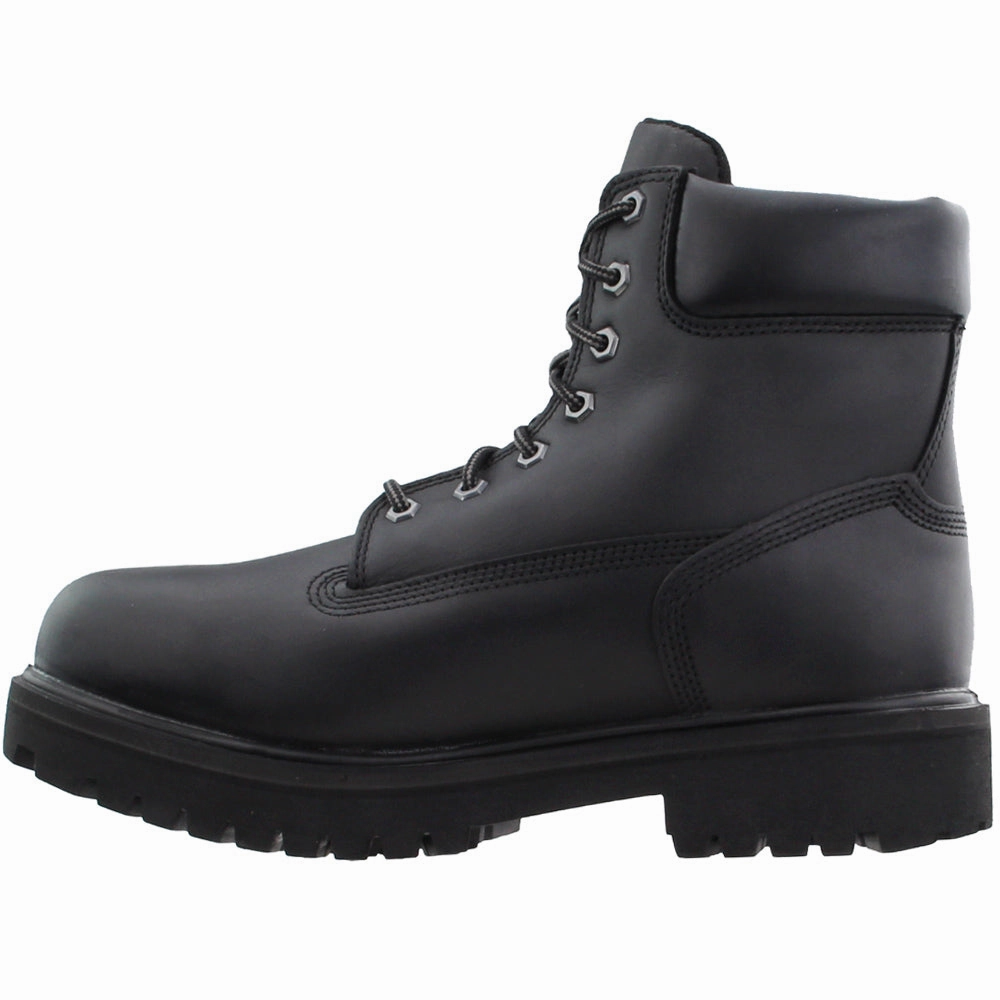 Quick Drying Interior Water resistant coating Direct Attach 6 Inch Waterproof Soft Toe Work Boots