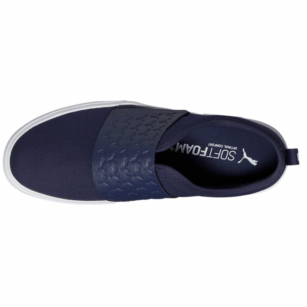 purest Asymmetric Lace Configuration El Rey II Logomania Slip On Sneakers