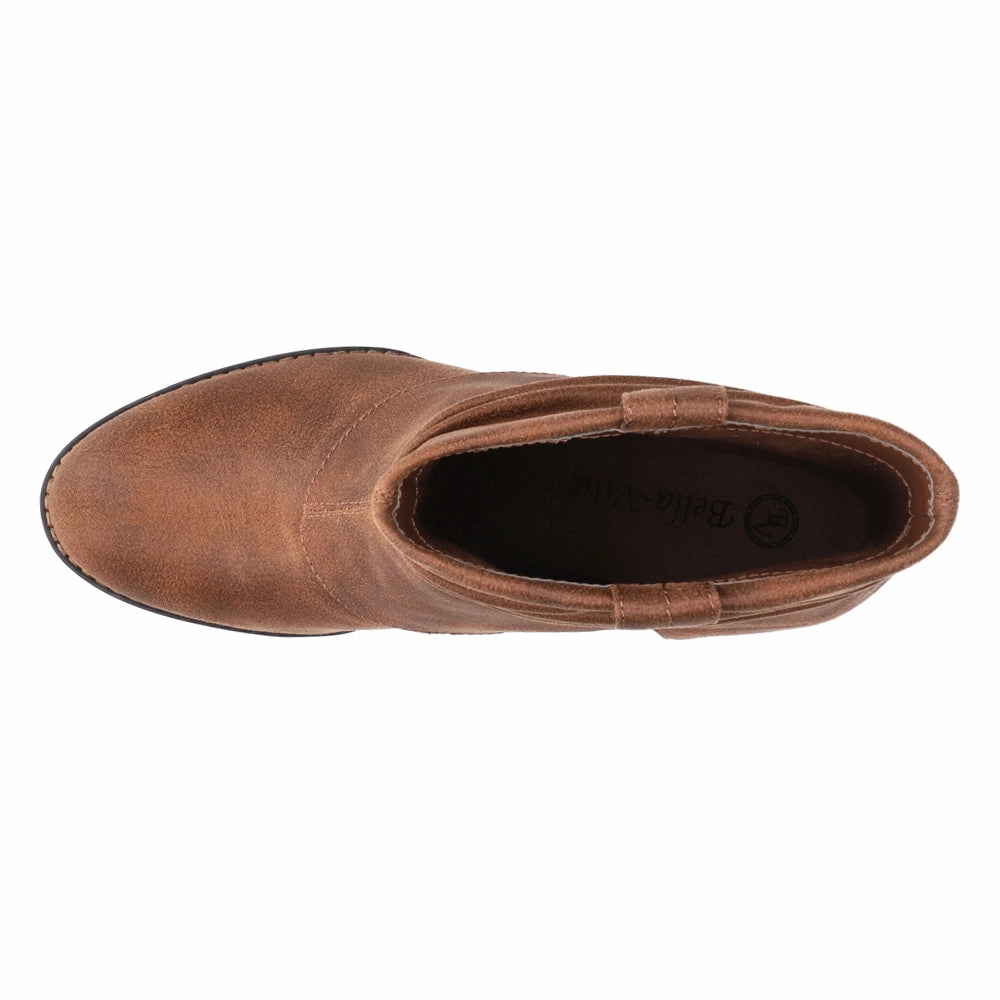 Thick Lining Orthotic Compatible Twyla Round Toe Pull On Booties