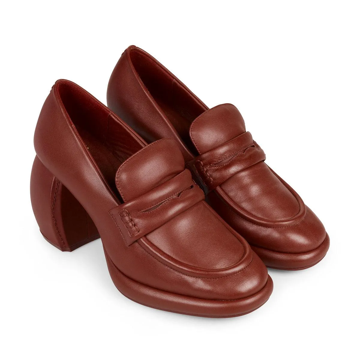 Rural Durable outsole pattern   Martine Rose Wmns Loafer 'Ox Blood Leather'