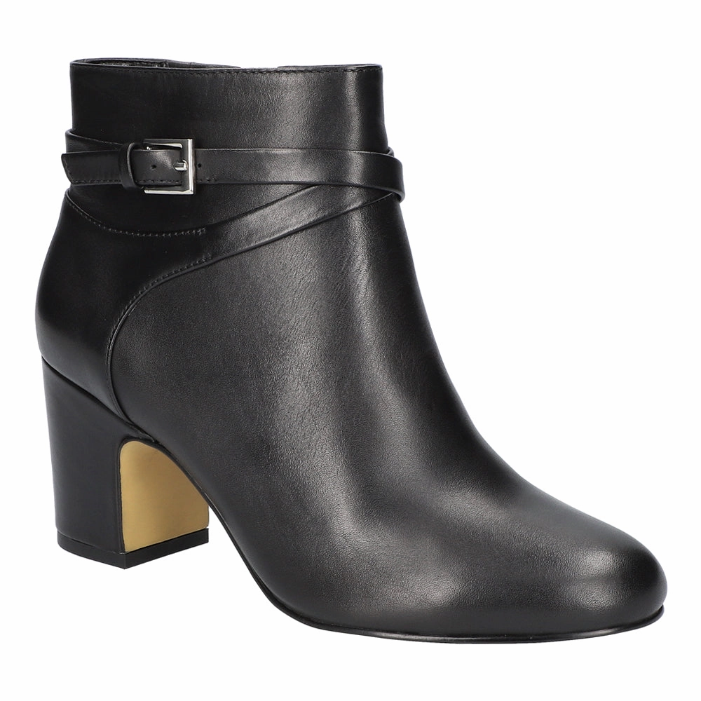 Arlette Round Toe Zippered Booties Graduation Ceremony