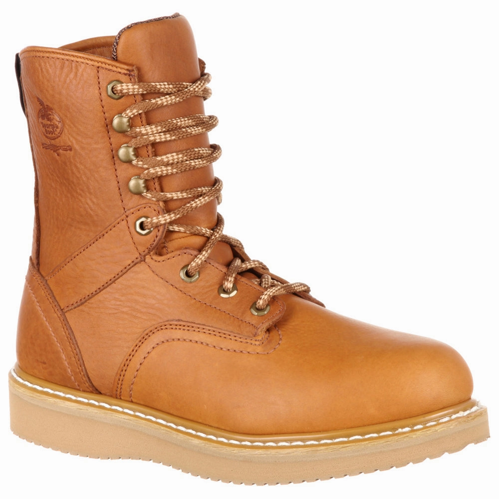 Wedge 8 Inch Electrical Steel Toe Work Boots snowboarders