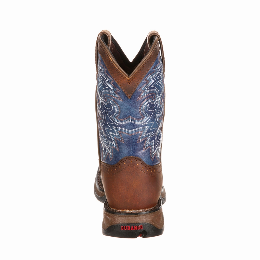 Casual Adventure Western Cowboy Square Toe Boots (Toddler-Little Kid)