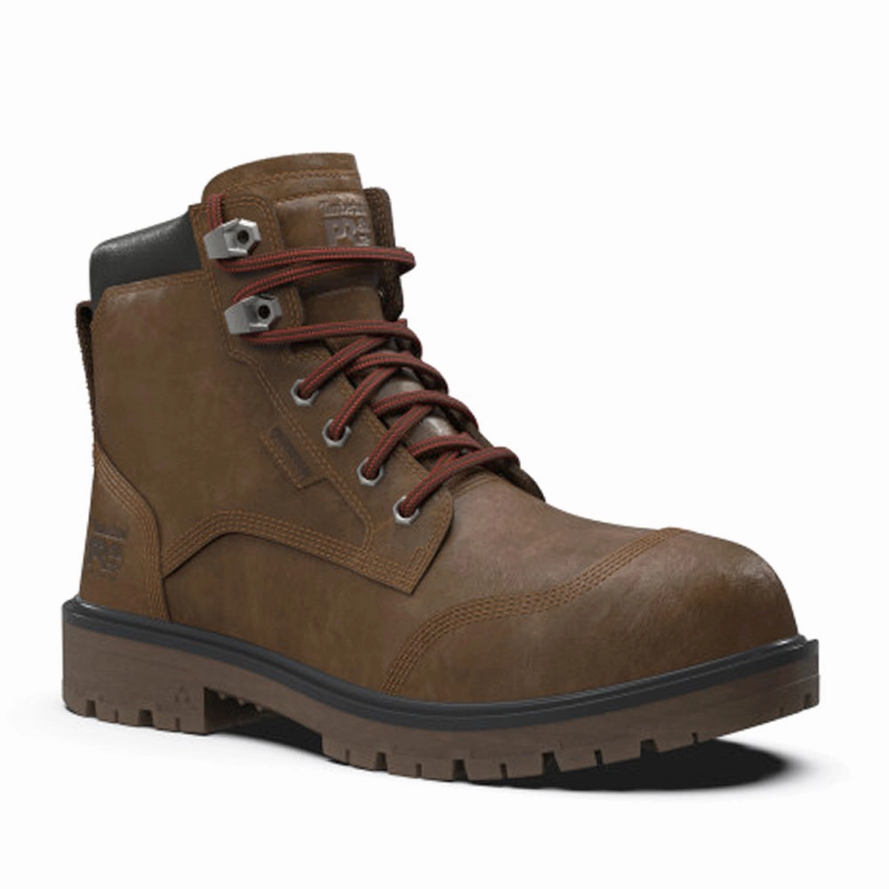 Whitman 6 Inch Waterproof Composite Toe Work Boots Arched Support Unique ease