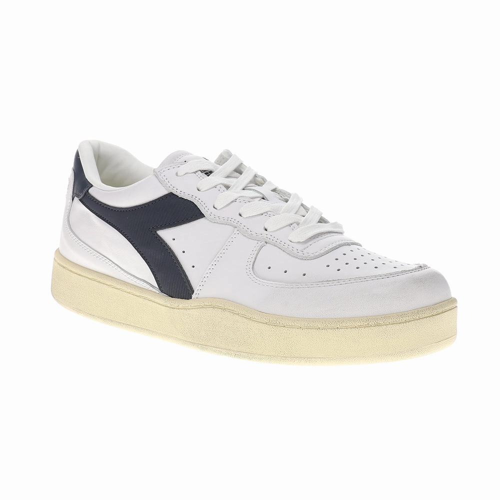 Mi Basket Low Used Lace Up Sneakers high - cut Antimicrobial Lining Fabric