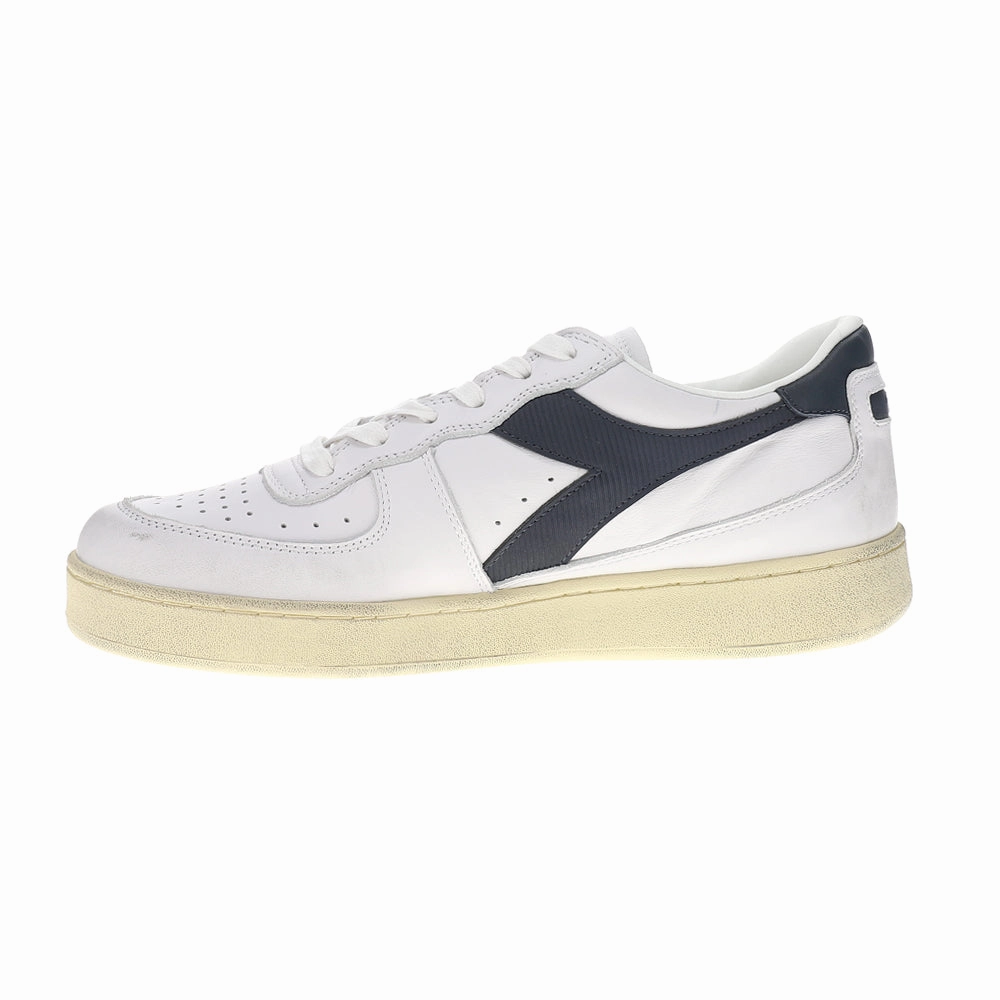 Mi Basket Low Used Lace Up Sneakers engaging