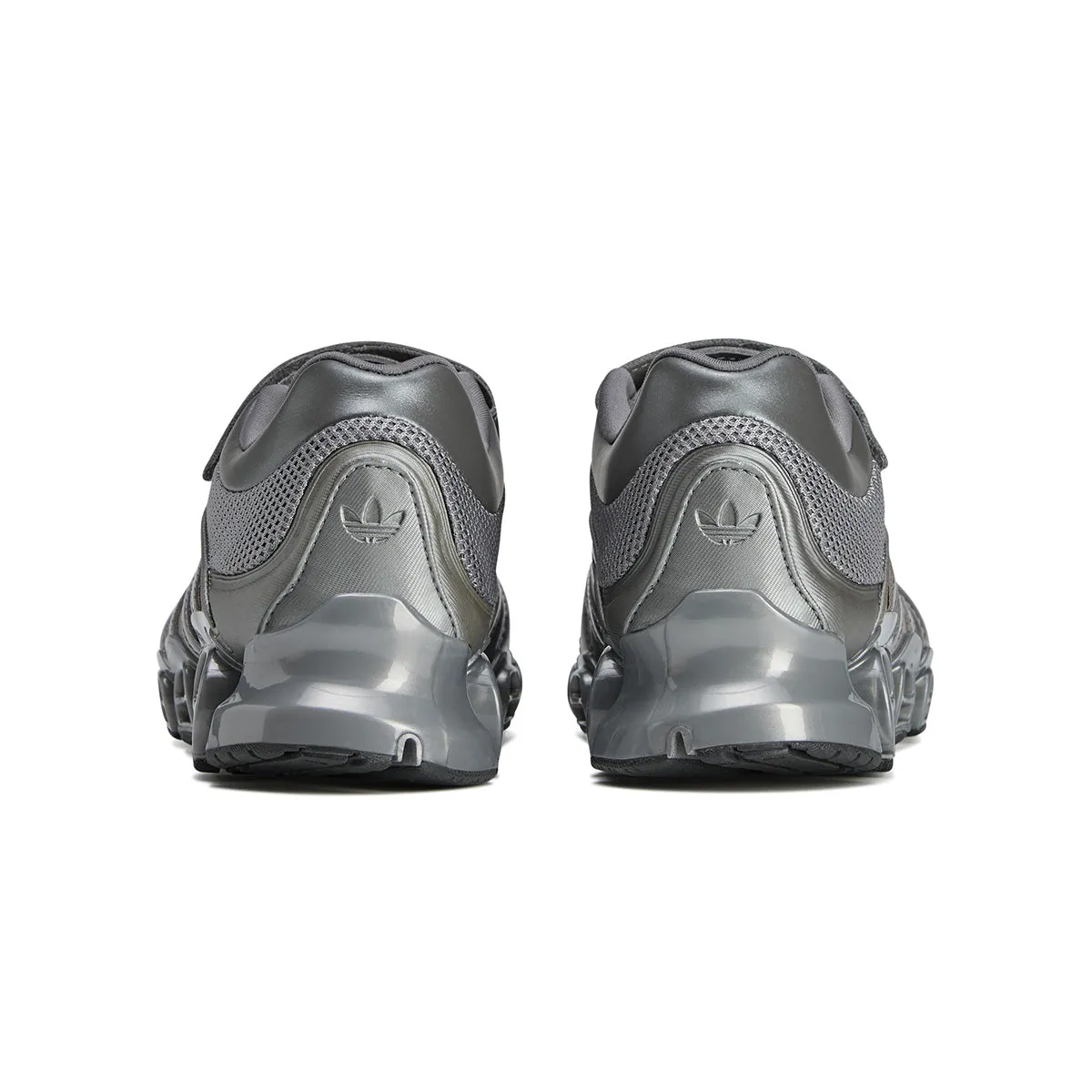   Taqwa Bint Ali Megaride Mary-Jane 'Iron Metallic' Vegan Material Construction