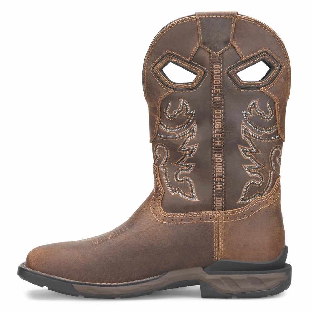 Wilmore 11 inch Waterproof Wide Square Toe Work Boots Autumn Luxe support