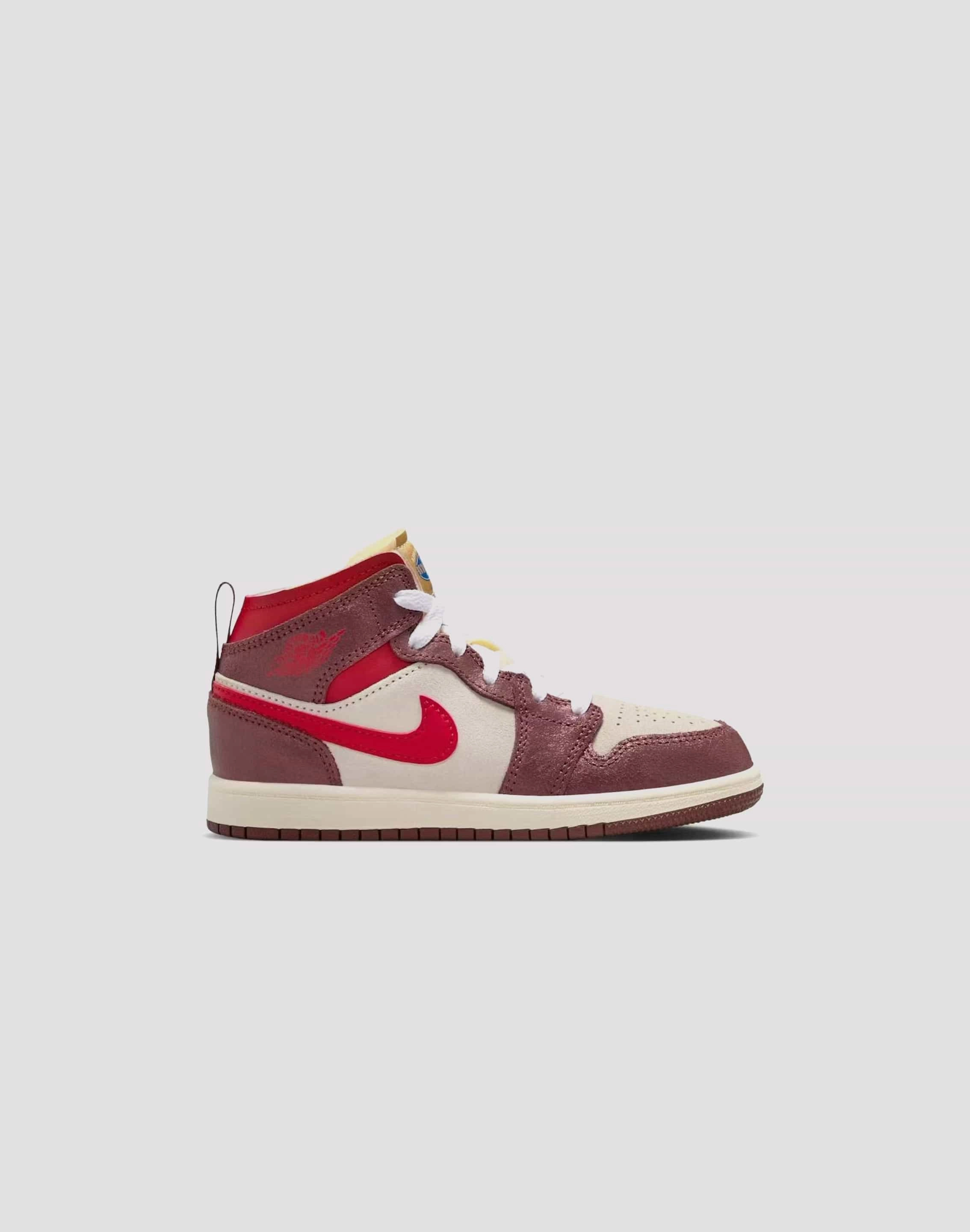 Jordan Air Jordan 1 Mid SE Pre-School midsole - type Travel Shoes
